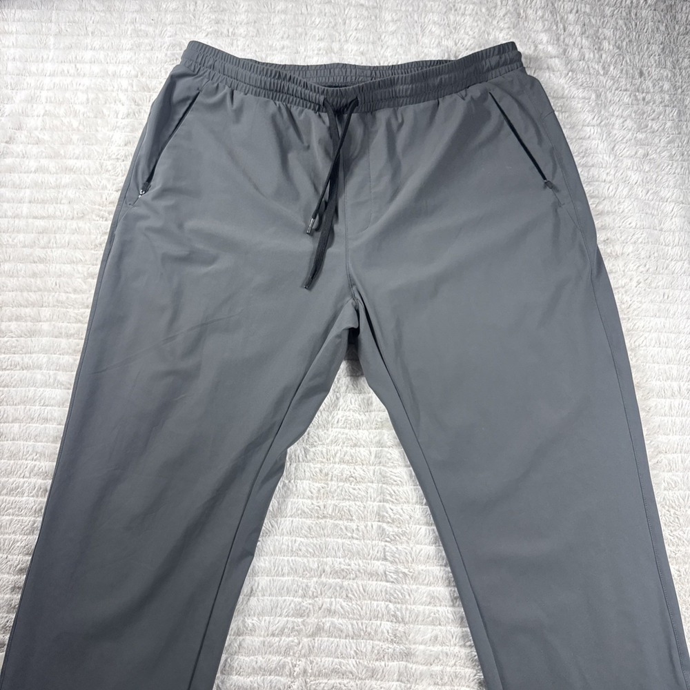UNRL In-Flex Jogger Men XL 34x31"Graphite Gray Nylon Stretch Flex Golf Pants EUC